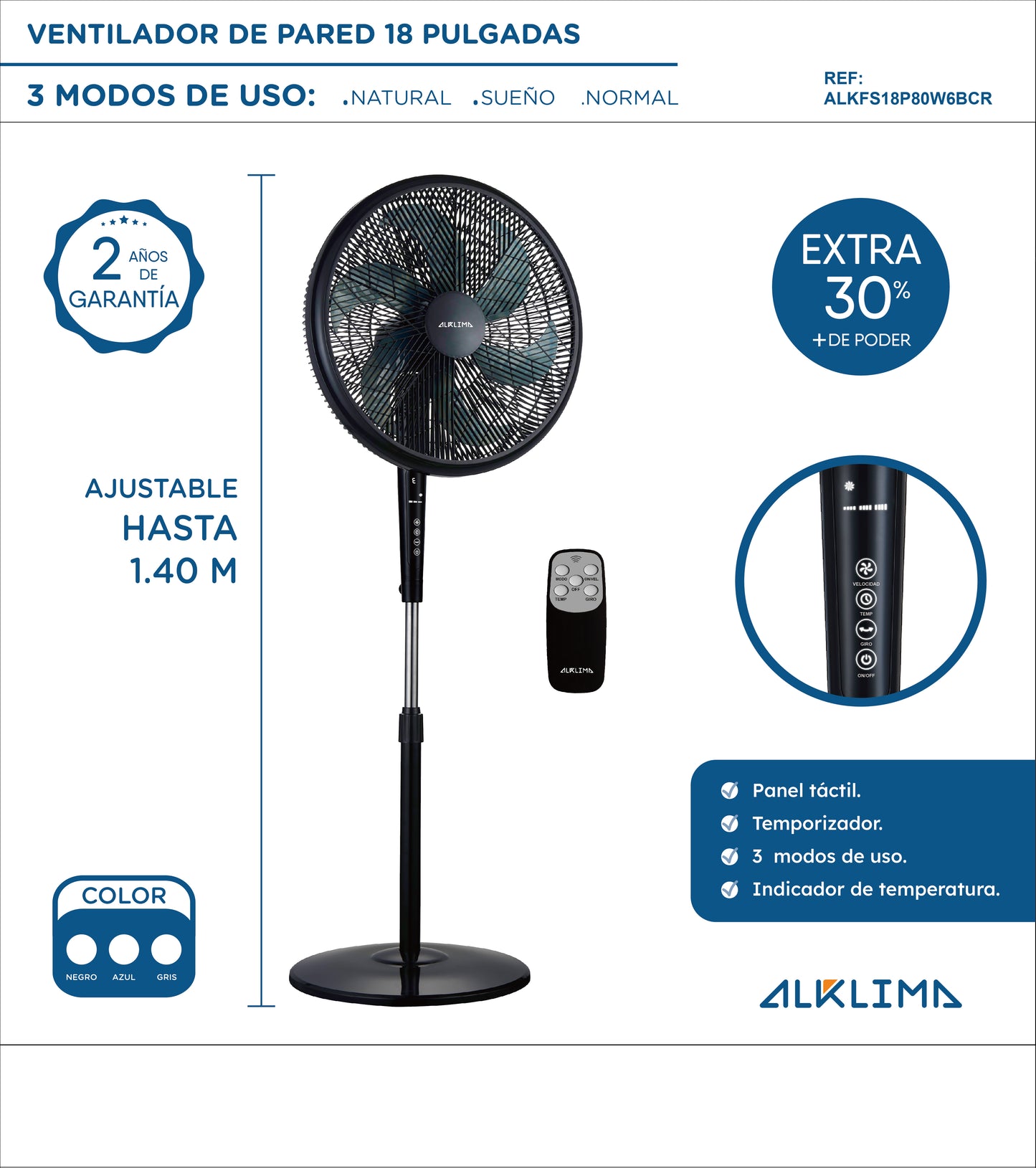 VENTILADOR DE PISO